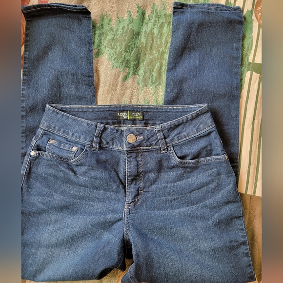 RIDERS by Lee Curvy Fit Skinny Jeans, Size 8 M - Picture 7 of 8